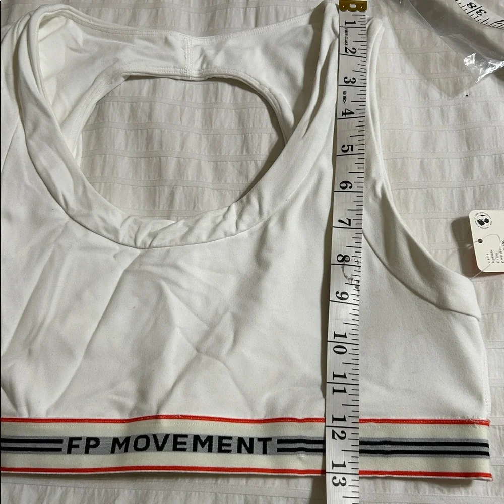 Free People Movement Never Better Ringer Logo Sports. Color white Size L - Picture 8 of 13